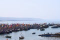 Harnai Fishing Port, Dapoli, Maharashtra, India Royalty Free Stock Photo