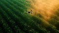 Harnessing drone technology for enhanced precision agriculture visualizing modern farming innovations with advanced imaging