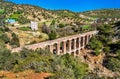 Haroune Aqueduct near Moulay Idriss and Volubilis in Morocco