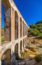 Haroune Aqueduct near Moulay Idriss and Volubilis in Morocco