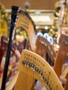 Harp music instrument