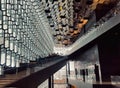 Harpa concert and conference hall, landmark of Reykjavik city, Iceland