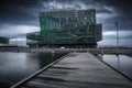 Harpa Concert Hall in Reykjavik city, Iceland