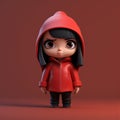 Harper: A Minimalist 3d Character With A Dolllike Appearance