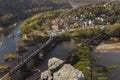 Harpers Ferry Viewed From Above