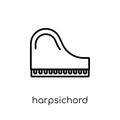 Harpsichord icon from Music collection.