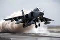 Harrier Jump Jet - United Kingdom (Generative AI) Royalty Free Stock Photo