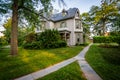 The Harriet Beecher Stowe House, in Hartford, Connecticut. Royalty Free Stock Photo