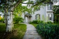 The Harriet Beecher Stowe House, in Hartford, Connecticut. Royalty Free Stock Photo