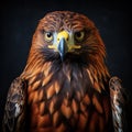 Harris Hawk Parabuteo unicinctus landing. Wildlife animal scene from nature. Bird flight. Flying bird of prey. Wildlife sc Royalty Free Stock Photo