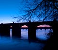 Harrisburg Pennsylvania Market Street Bridge Royalty Free Stock Photo