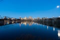 Harrisburg Pennsylvania Night Skyline Royalty Free Stock Photo