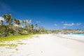 Harrismith Beach in Barbados Royalty Free Stock Photo
