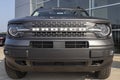 Ford Bronco display at a dealership. Broncos can be ordered in a base model or Ford has accessories for street and off-road Royalty Free Stock Photo