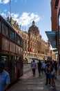 Harrods luxury department store in London, England, UK