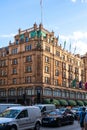 Harrods luxury department store in London, England, UK