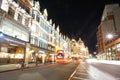 Harrods in the night