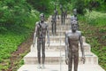 The Memorial to the Victims of Communism in Prague, Czech Republic