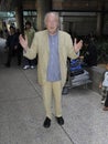 Harry Potter actor Michael Gambon at LAX airport