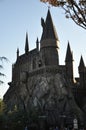 Harry Potter Castle in Universal Orlando, Florida, USA Royalty Free Stock Photo