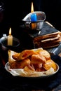 Harry potter-inspired pumpkin pasties. style rustic