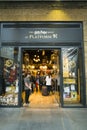 Harry Potter shop at Kings Cross station in London - LONDON, ENGLAND - SEPTEMBER 14, 2016 Royalty Free Stock Photo