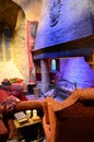 Harry Potter Warner Bros Studio Tour, London, UK - Gryffindor Common Room Fireplace