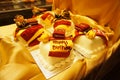 Harry Potter, wizards happy birthday mini cakes