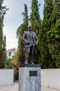 The Harry Truman statue in Athens