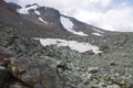 Harsh alpine mountain landscape Royalty Free Stock Photo