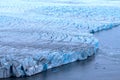 Harsh glaciers of Arctic. Live glacier Royalty Free Stock Photo