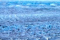 Harsh glaciers of Arctic. Live glacier Royalty Free Stock Photo