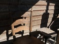 Deep Shadows, Wooden Chair