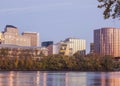 Hartford CT riverfront skyline