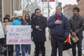 Hartford Not My President`s Day Rally 2019 Royalty Free Stock Photo