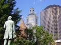 Hartford Skyline Royalty Free Stock Photo
