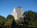 Hartford skyline in autumn