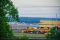 Hartford Springfield Bradley BDL International Airport landscape