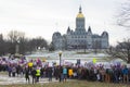 Hartford Women`s March 2018 Royalty Free Stock Photo