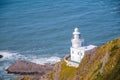 Hartland Point Lighthouse, North Devon Royalty Free Stock Photo