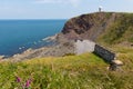 Hartland Point peninsula near Clovelly Devon England Royalty Free Stock Photo