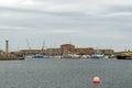 Yachts in Hartlepool marina, North England Royalty Free Stock Photo