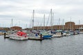 Yachts in Hartlepool marina, North England Royalty Free Stock Photo