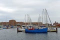 Yachts in Hartlepool marina, North England Royalty Free Stock Photo