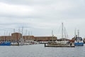 Yachts in Hartlepool marina, North England Royalty Free Stock Photo