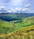 Hartsop Dodd high above Hartsop Royalty Free Stock Photo