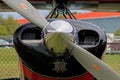 Hartzell Propeller On The Front Of A Small Aircraft