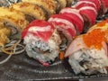 Harumi suahi rolls Royalty Free Stock Photo
