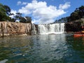 Haruru Falls Royalty Free Stock Photo