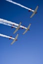 Harvard Aerobatic Team, Smoke On, Flyover
